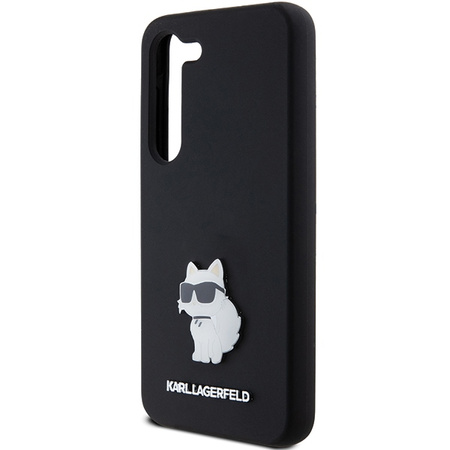 KARL LAGERFELD ETUI DO SAMSUNG GALAXY S24 S921 Z METALOWYM PINEM CHOUPETTE