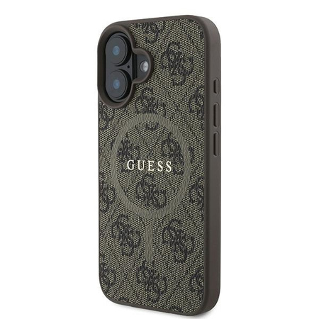 GUESS ETUI HARDCASE DO IPHONE 16 PLUS 6.7 DO MAGSAFE RING LOGO CLASSIC