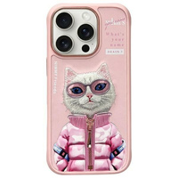 NIMMY ETUI DO IPHONE 16 PRO 6.3 Z MOTYWEM CAT COOL CUTE 2.0 STYLOWA OCHRONA