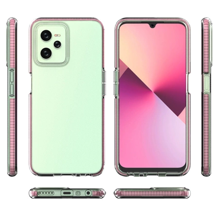 HURTEL ETUI POKROWIEC SILIKONOWY DO REALME C35 Z RAMKĄ ODPORNE NA ZDERZENIA