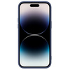 Nillkin CamShield Silky Silicone Case etui iPhone 14 Pro Max silikonowy pokrowiec z osłoną na aparat niebieskie