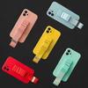 Rope Case silikonowe etui ze smyczą torebka smycz pasek do Samsung Galaxy A23 granatowy