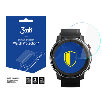 3MK SZKŁO HYBRYDOWE DO XIAOMI AMAZFIT STRATOS 3 FLEXIBLEGLASS OCHRONA