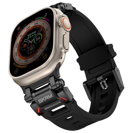 Skinarma pasek Titon Apple Watch Ultra   49mm czarny/black