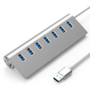 Rozgałęźnik portów do komputera  Co2 HUB 7 x USB  3.0, port dodatkowego zasilania dla Windows, MacOs, Linux
