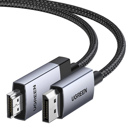 UGREEN KABEL DISPLAYPORT HDMI DO MONITOR TV LAPTOP 4K 60HZ PRZEWÓD 3 METRY