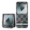 DKNY ETUI DO SAMSUNG Z FLIP 6 F74 Z PASKIEM SKÓRZANYM CHEQUERED STRIPES