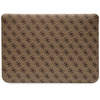Etui Guess GUCS14PS4SGW 14" brązowy/ brown 4G Stripe Metal Logo