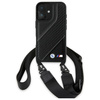 BMW BMHCP16M23PSCCK iPhone 16 Plus 6.7  czarny/black hardcase M Edition Carbon Stripe & Strap