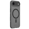 Etui Nillkin Super Frosted Shield Pro kompatybilne z MagSafe na iPhone 17 Air - przezroczyste czarne