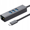 KARTA SIECIOWA HUB USB-C GIGABIT LAN 1000Mb RJ45