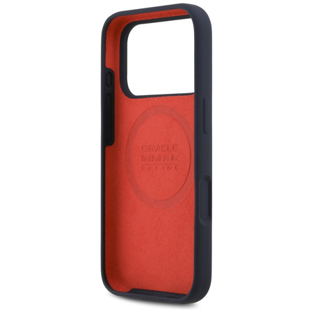 Etui Red Bull Silicone Horizontal        Centered Logo MagSafe do iPhone 17 Pro Max granatowy