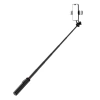 HURTEL SELFIE STICK TELESKOPOWY TRIPOD 1.3M DO TELEFONÓW Z LAMPĄ PODWÓJNĄ