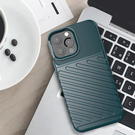 HURTEL ETUI POKROWIEC THUNDER CASE ELASTYCZNE PANCERNE DO IPHONE 13 PRO MAX