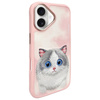 NIMMY ETUI IPHONE 16 6.1 BIG EYED PET 2.0 CAT DO APPLE IPHONE 16 ORYGINALNE