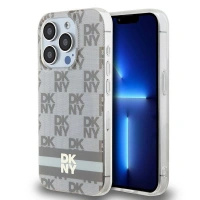 DKNY ETUI HARDCASE DO IPHONE 14 PRO 6.1 DO MAGSAFE CHECKERED MONO PATTERN