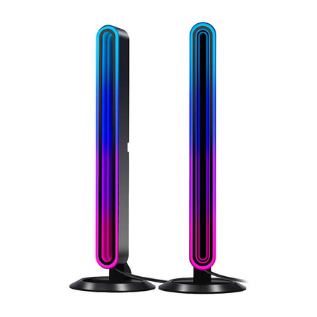 BLITZWOLF LAMPA LED NA BIURKO DO PC RGB 2 X 5W ZMIENNE KOLORY