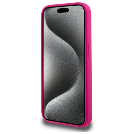 KARL LAGERFELD ETUI SILICONE KARL HEAD PRINT DO IPHONE 15 PRO 6.1 Z DO