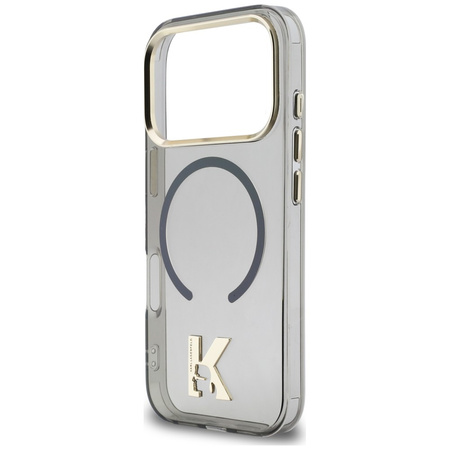 Etui Karl Lagerfeld IML K Head Logo MagSafe do iPhone 17 Pro Max czarny