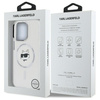 KARL LAGERFELD CASE DO IPHONE 14 PRO 6.1 DO MAGSAFE HARDCASE CHOUPETTE HEAD