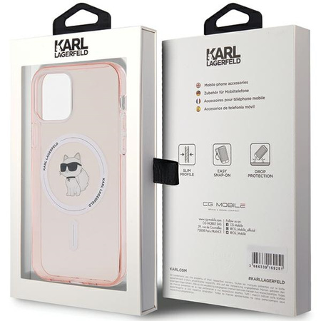 KARL LAGERFELD ETUI KLHMP12MHFCCNOP DO IPHONE 12 12 PRO 6,1 HARDCASE IML