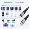 CHOETECH KABEL USB-C DO LIGHTNING DO IPHONE 12 13 14 15 480MB/S 1.2M MFI