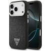 GUESS ETUI GLITTER TRIANGLE LOGO MAGSAFE DO IPHONE 17 PRO OCHRONA