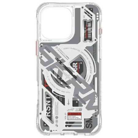 Skinarma etui Ekho iPhone 16 Pro 6.3    Magnetic Charging przezroczysty/clear