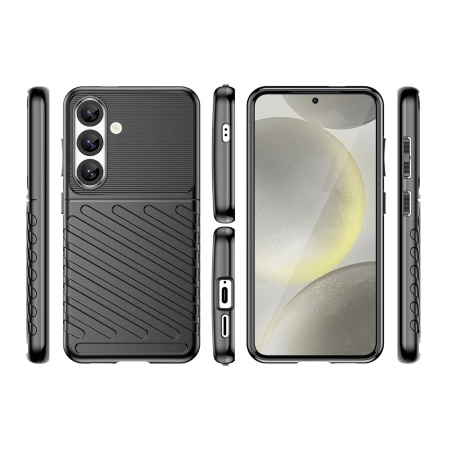 HURTEL THUNDER CASE ETUI DO SAMSUNG GALAXY S25 SILIKONOWY PANCERNY