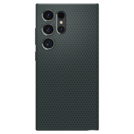 Etui Spigen Liquid Air na Samsung Galaxy S24 Ultra - ciemnozielone
