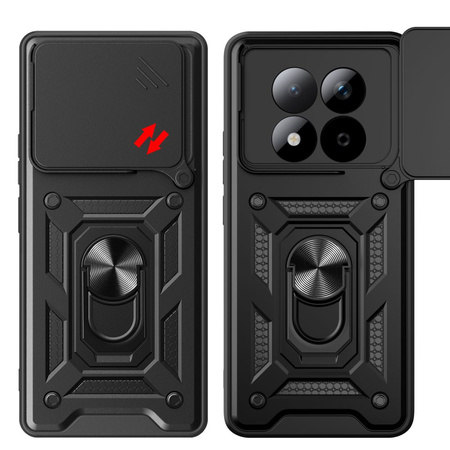 TECH-PROTECT CAMSHIELD PRO XIAOMI POCO M8 PRO / REDMI NOTE 15 PRO+ PLUS 5G MATTE BLACK