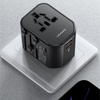 USAMS ŁADOWARKA SIECIOWA 3 PORTY 20W 2XUSB 1XUSB-C DO TABLETÓW SMARTFONÓW