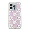 DKNY ETUI HARDCASE DO IPHONE 15 PRO 6.1 LIQUID GLITTER MULTILOGO