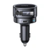 Ładowarka samochodowa Baseus PrimeTrip VR1 60W USB-A USB-C ze zwijanym kablem USB-C - czarna