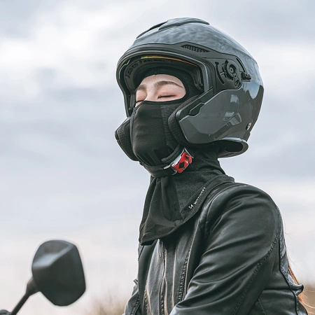 Kominiarka Wozinsky WKM-03B maska na twarz motocykl rower zimowa balaklava - czarna