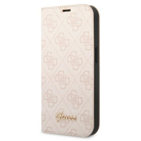 GUESS ETUI DO IPHONE 14 15 13 6,1 4G VINTAGE GOLD LOGO CASE DO APPLE
