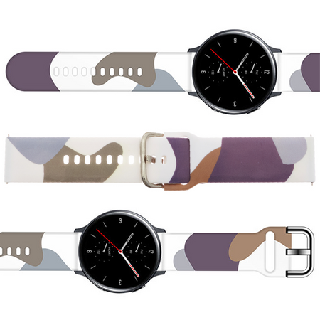 Strap Moro opaska do Samsung Galaxy Watch 42mm silikonowy pasek bransoletka do zegarka wzór 9