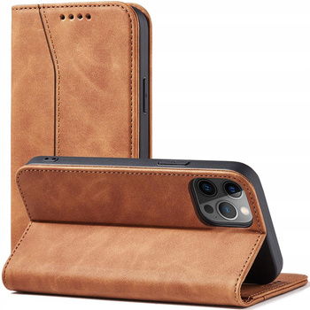 HURTEL ETUI CASE POKROWIEC MAGNETYCZNY DO IPHONE 12 PRO MAX PORTFEL Z KARTĄ