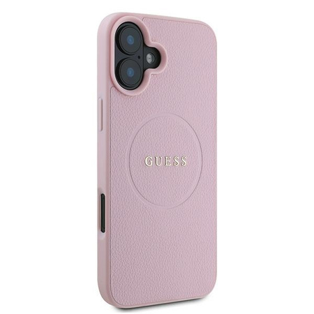 GUESS ETUI HARDCASE DO IPHONE 16 PLUS 6.7 DO MAGSAFE GRINDED RING POKROWIEC