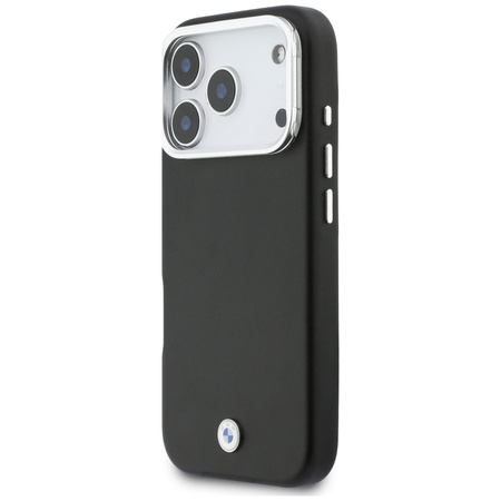 Etui BMW M Sign Metal Logo MagSafe do    iPhone 17 Pro czarny