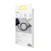 Baseus Cafule Cable wytrzymały nylonowy kabel przewód USB / Lightning QC3.0 1.5A 2M czarny (CALKLF-CG1)