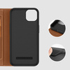Dux Ducis Skin X2 etui do iPhone 14 Plus pokrowiec z magnetyczną klapką brązowy