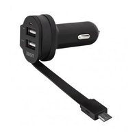 XQISIT ŁADOWARKA SAMOCHODOWA Z DUAL USB 6A DO TELEFONÓW IPHONE HUAWEI OPPO