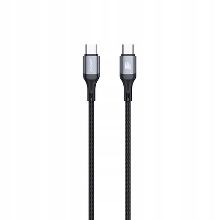 PALPRO KABEL USB-C SZYBKIE ŁADOWANIE DO SAMSUNG APPLE USB TYP C 60W 1M