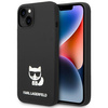 Karl Lagerfeld KLHCP14MSLCTBK iPhone 14 Plus 6,7" hardcase czarny/black Silicone Choupette Body