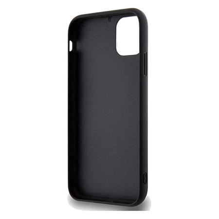 Etui Guess Disco Metal Script na iPhone 11 / Xr - czarne