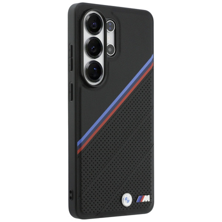 Etui BMW Tricolor Metal Logo MagSafe do  Samsung Galaxy S26 Ultra czarny