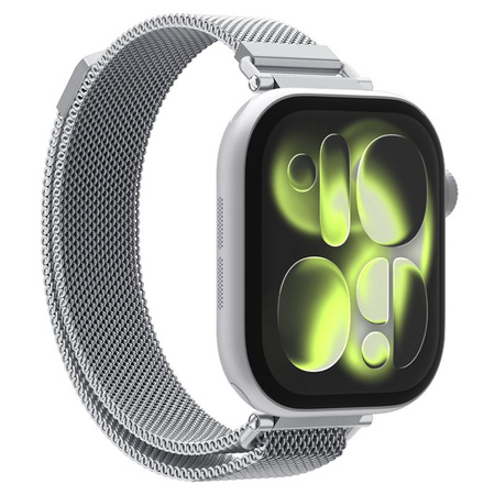 Spigen Metal Band, silver - Apple Watch 42mm/41mm/40mm