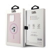 KARL LAGERFELD CASE SILICONE DO IPHONE 15 PRO 6.1 DO MAGSAFE KARL &