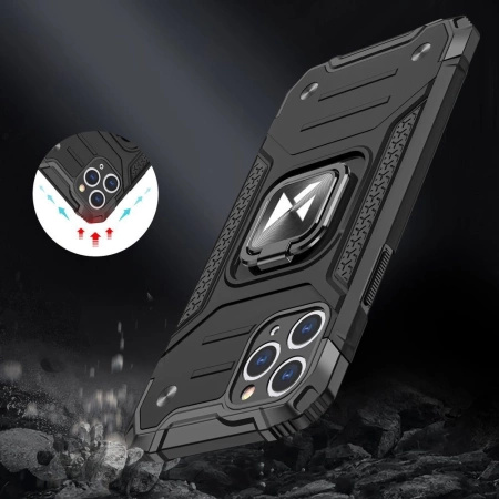 WOZINSKY RING ARMOR ETUI Z MAGNETYCZNYM UCHWYTEM DO IPHONE 11 PRO Z OCHRANĄ